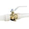 Apollo 3/4 in. Brass PEX-A Barb Ball Valve with Drain and Mounting Pad EPXV34WD - alternate 7
